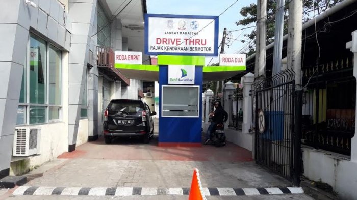 Bayar Pajak STNK Drive Thru