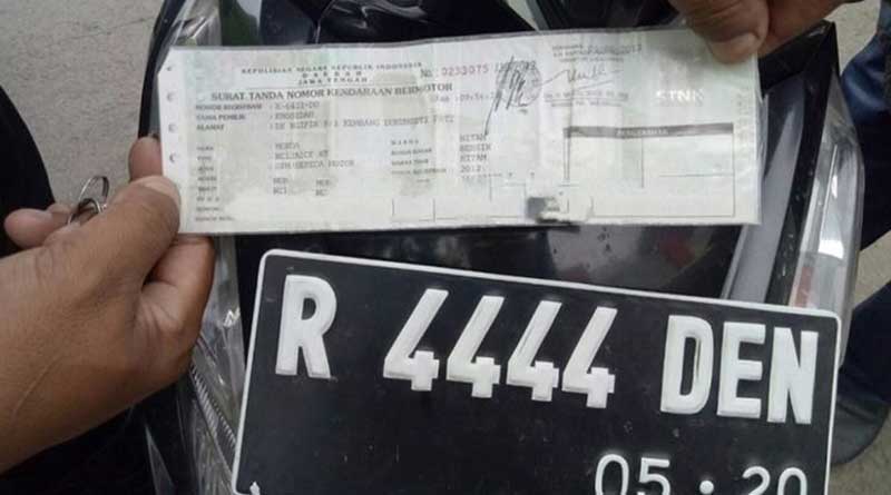 Cara Bikin Pelat Nomor Cantik di Samsat 32 Cara Bikin Pelat Nomor Cantik