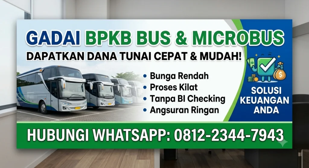 Gadai BPKB Bus Pariwisata