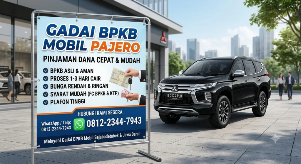 Gadai BPKB Mobil Pajero: Solusi Cepat dan Aman untuk Kebutuhan Dana Tunai 2 Gadai BPKB Mobil Pajero