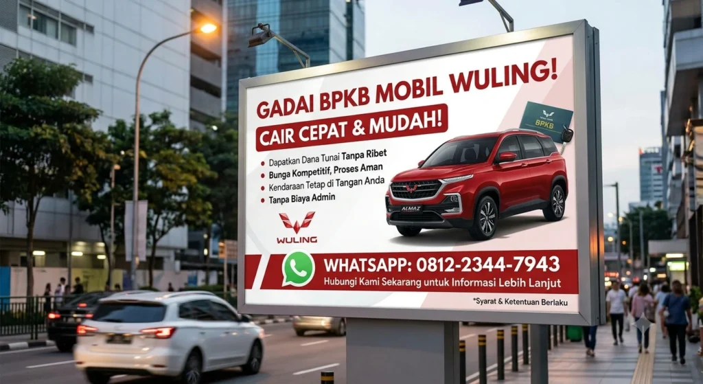 Gadai BPKB Mobil Wuling