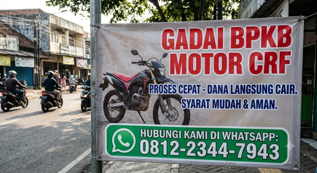 Gadai BPKB Motor CRF: Solusi Cepat dan Aman Dapat Dana Tunai Tanpa Jual Motor Kesayangan Anda 2 Gadai BPKB Motor CRF
