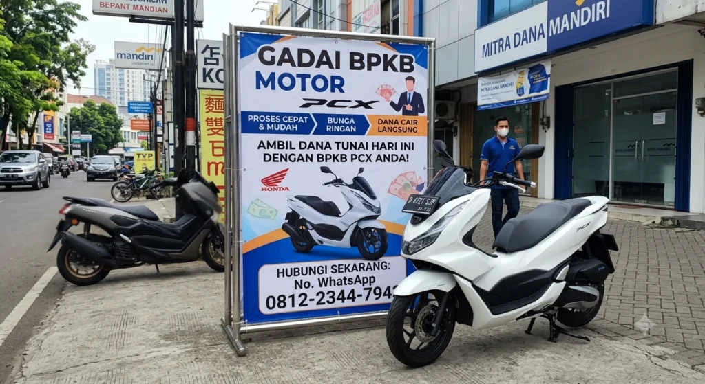 Gadai BPKB Motor PCX