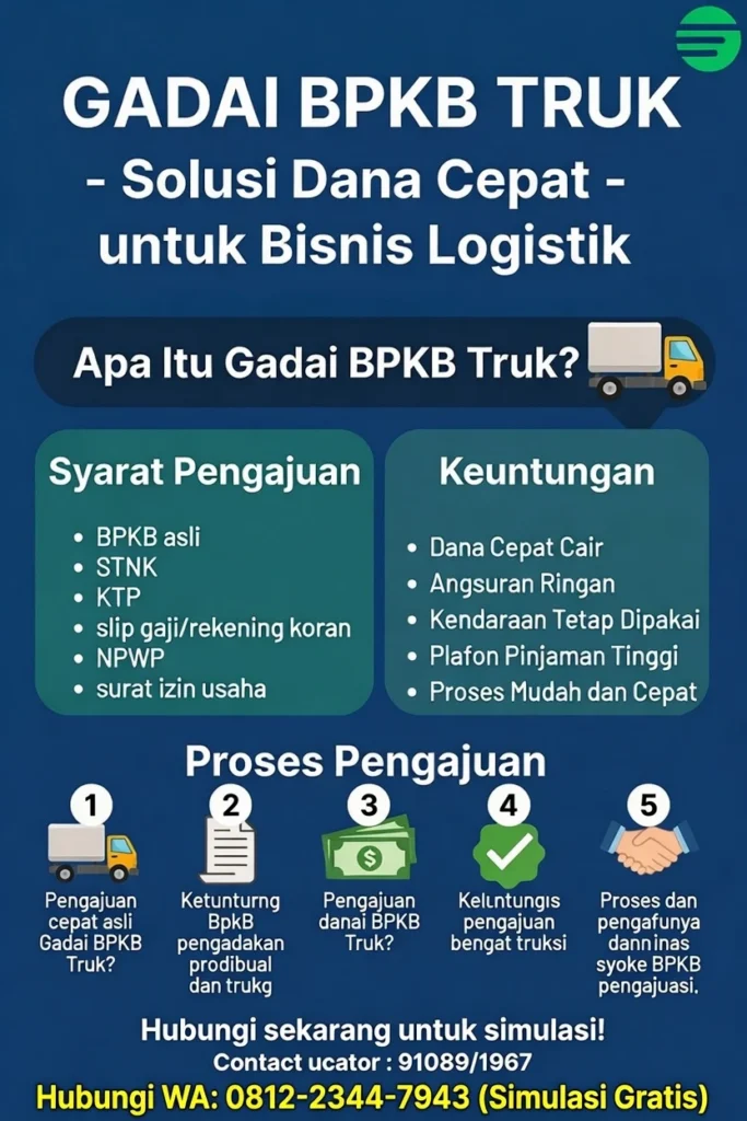 Gadai BPKB Truk